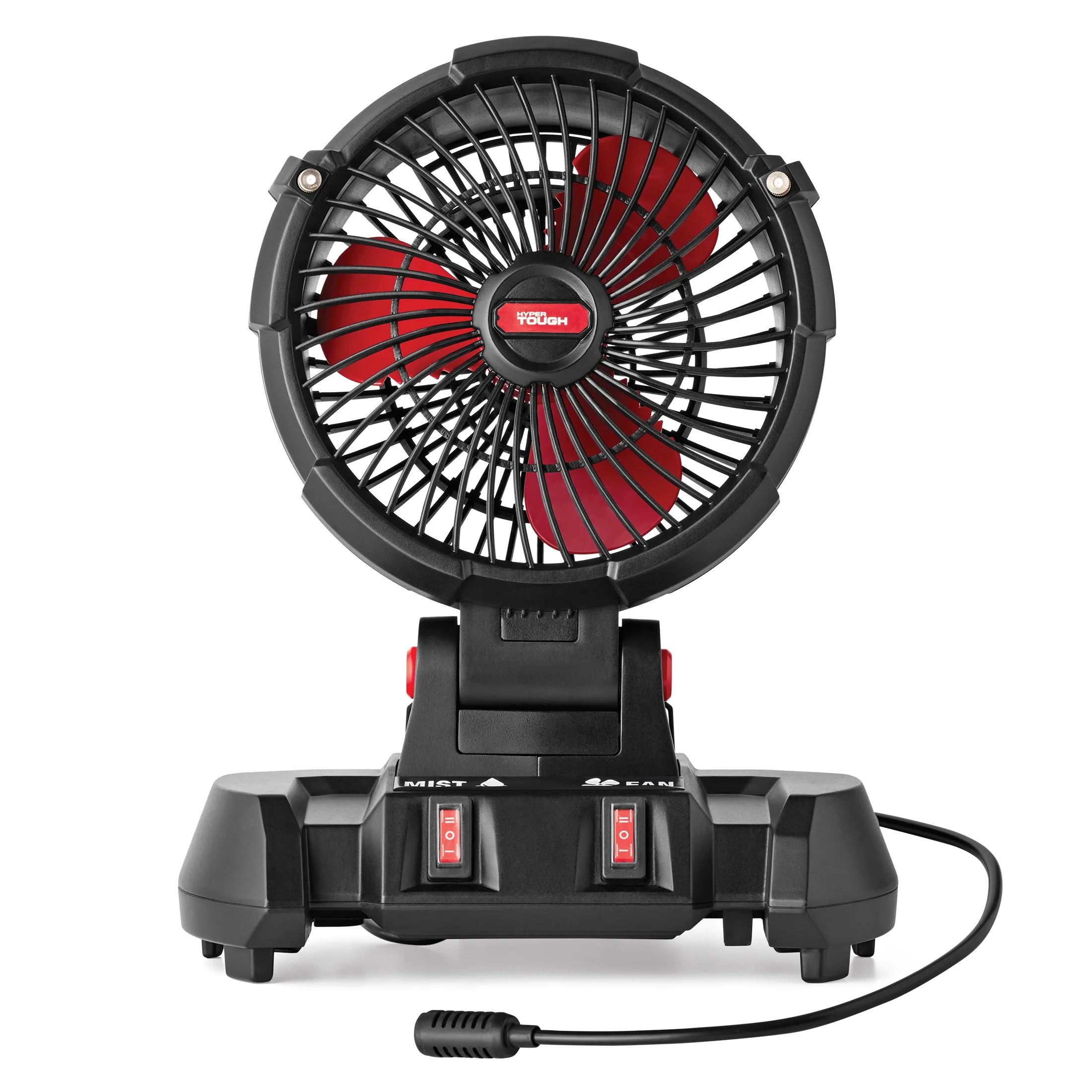Hyper Tough 20V  7.5 inch Cordless Misting Fan, with 1.5Ah Lithium-ion Battery Pack Powered, C1024 - Inhomebuy