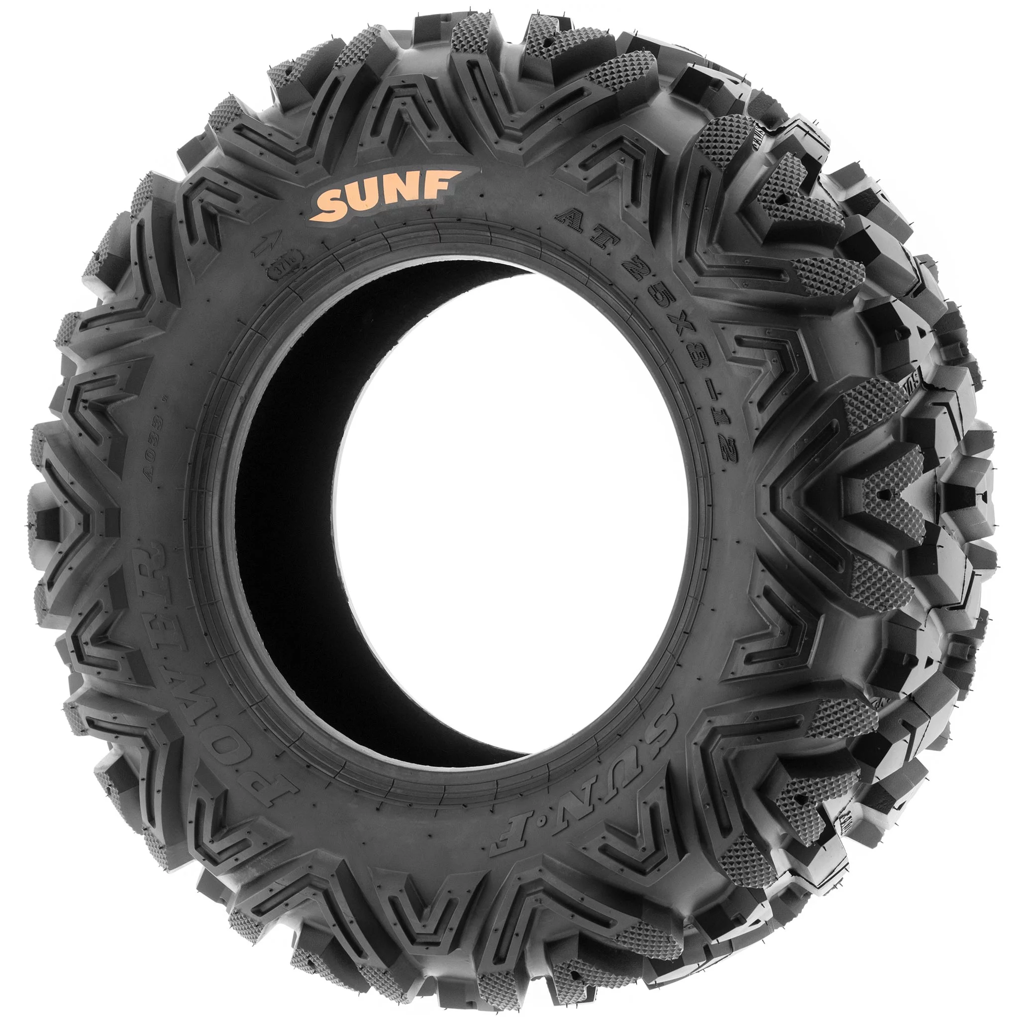 SunF All Terrain ATV UTV Tires 26x8-12 26x8x12 6 PR A033 (Pair of 2) - Inhomebuy