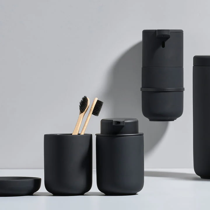 Ume Bath Pedal Bin 4L Black - Inhomebuy