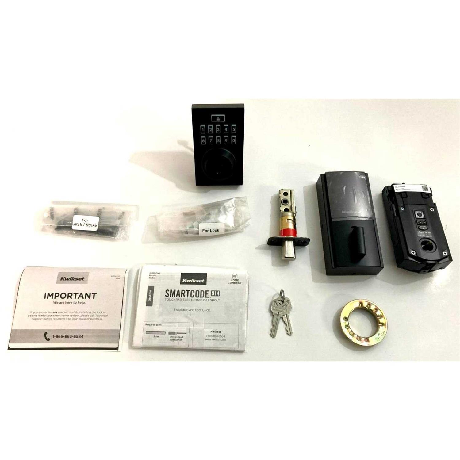 Kwikset 914 Z-Wave SmartCode Deadbolt - Inhomebuy