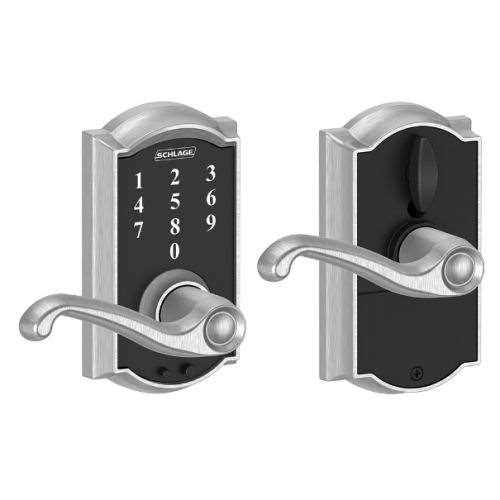 Schlage Camelot Touch Lock with Accent Lever - Inhomebuy