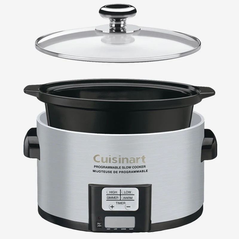 Cuisinart Slow Cooker 3.5 qt, brushed s/s | PSC-350C - Inhomebuy