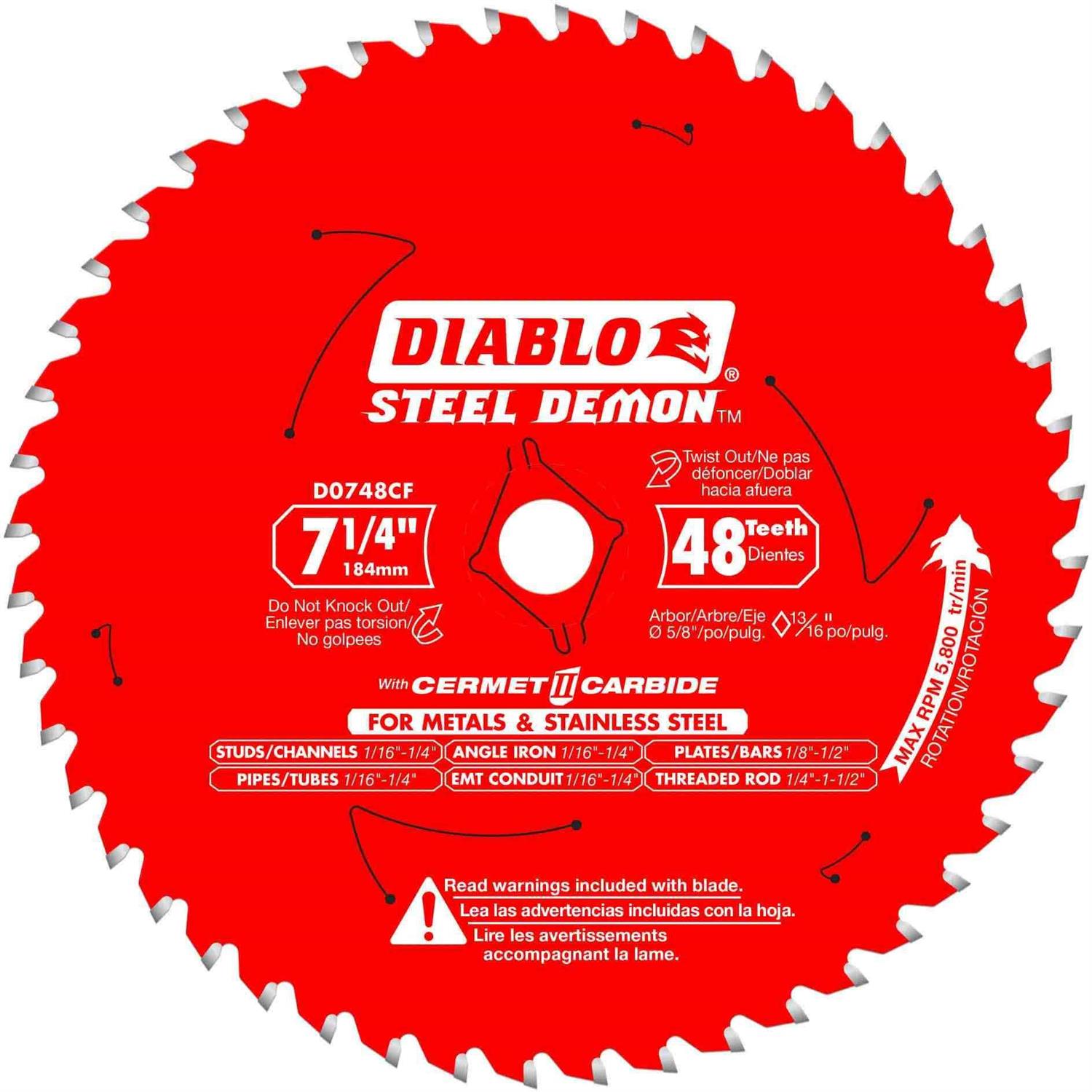 Diablo Steel Demon Carbide Teeth Hole Cutter Set DHS06CFS - Inhomebuy