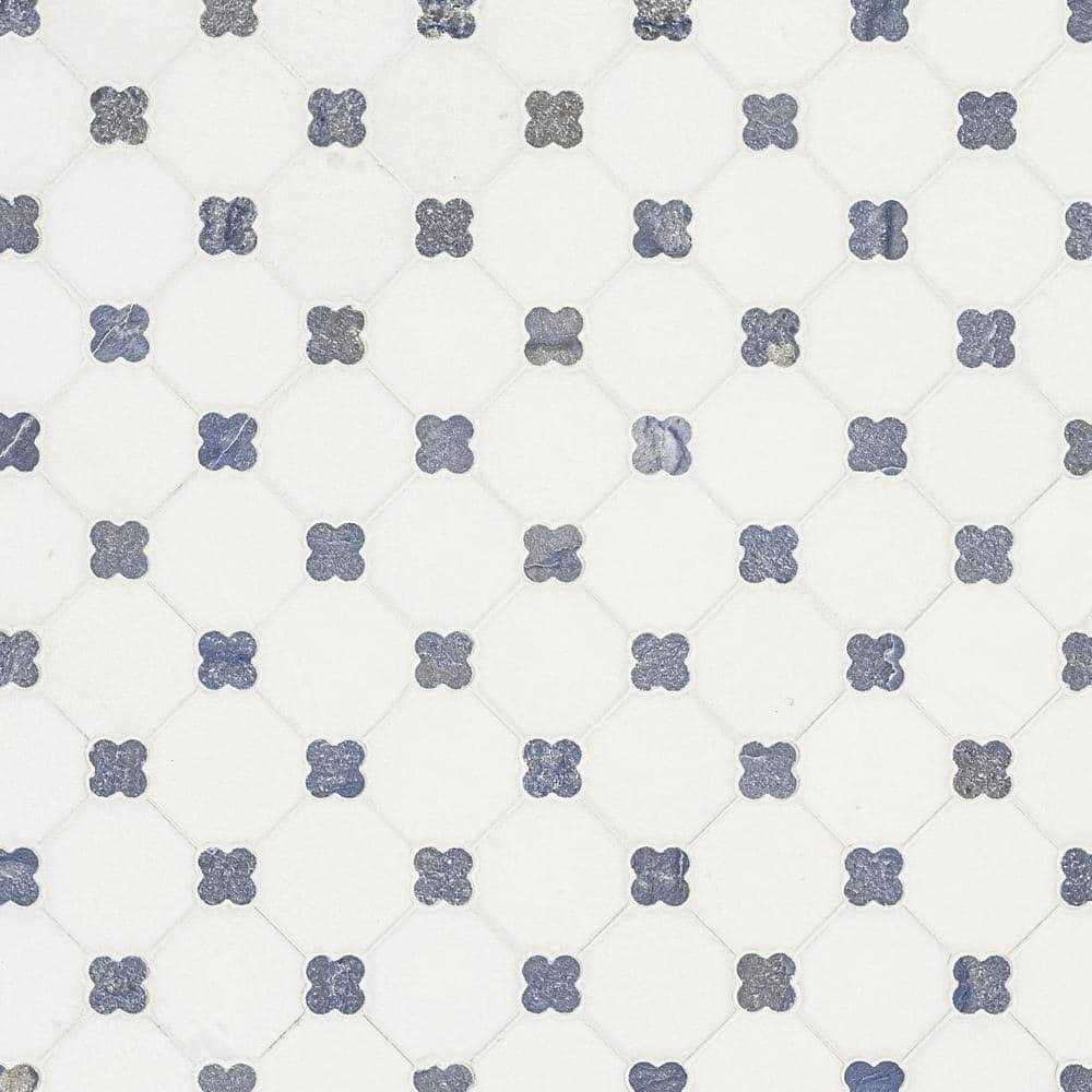 MSI Azila Encaustic 8 in. x 8 in. Matte Porcelain Floor and Wall Tile - Inhomebuy