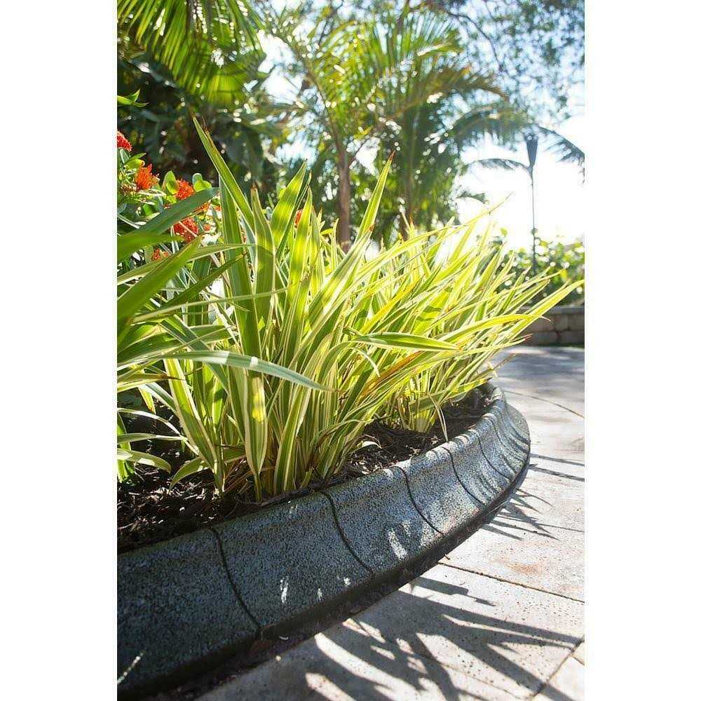 EcoBorder 4 ft Rubber Landscape Edging - Inhomebuy