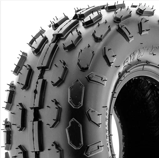 SunF All Trail ATV UTV Tires 145/70x6 145/70-6(14x6-6) 6 PR A015 (Pair of 2) - Inhomebuy