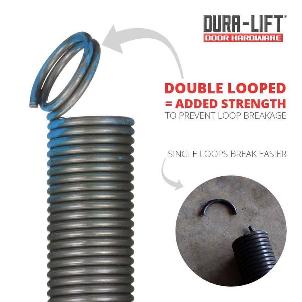 Dura-Lift Heavy Duty Extension Garage Door Spring 2-Pack - Inhomebuy