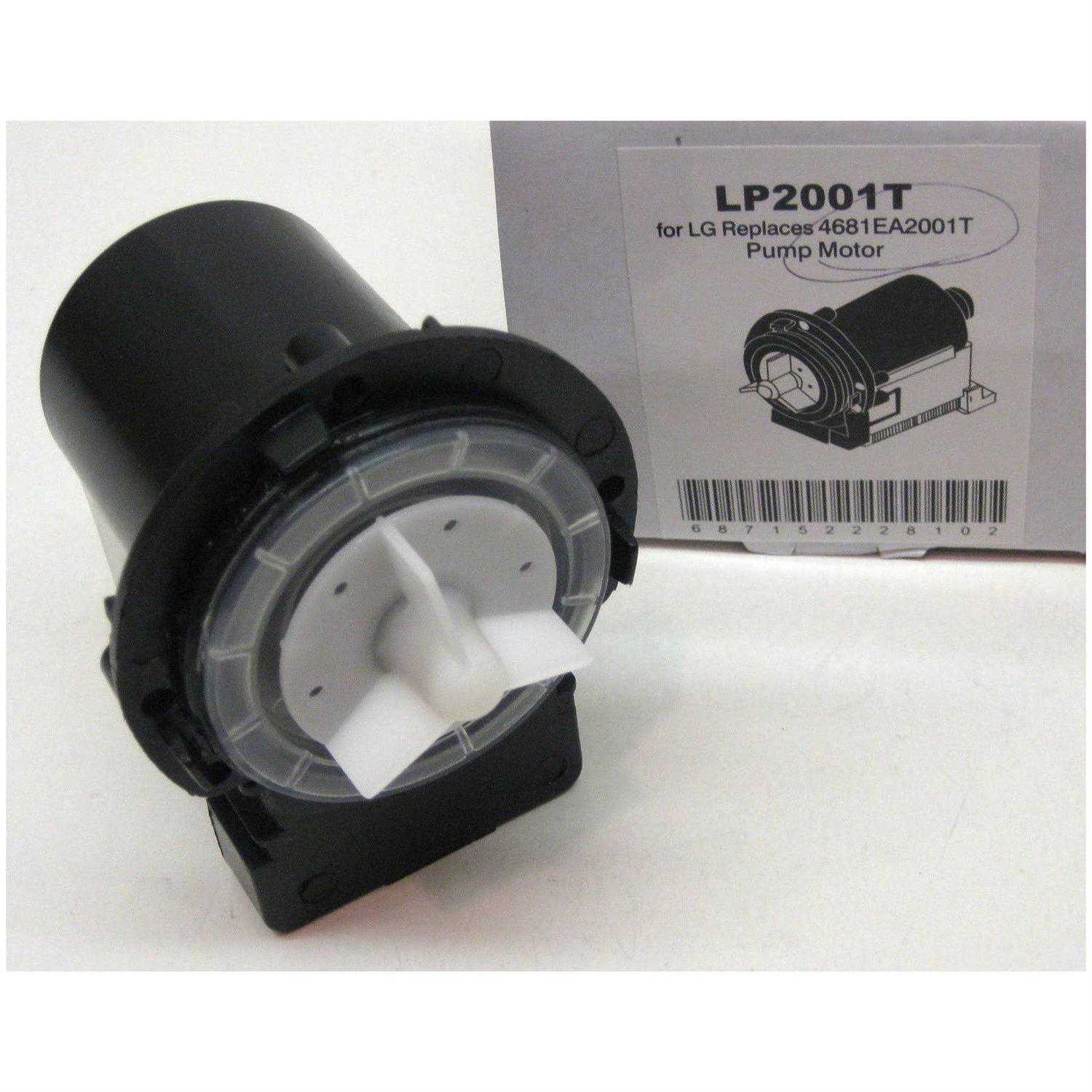 Supco LP1585L Washer Drain Pump for Samsung Front Load Washers - Inhomebuy