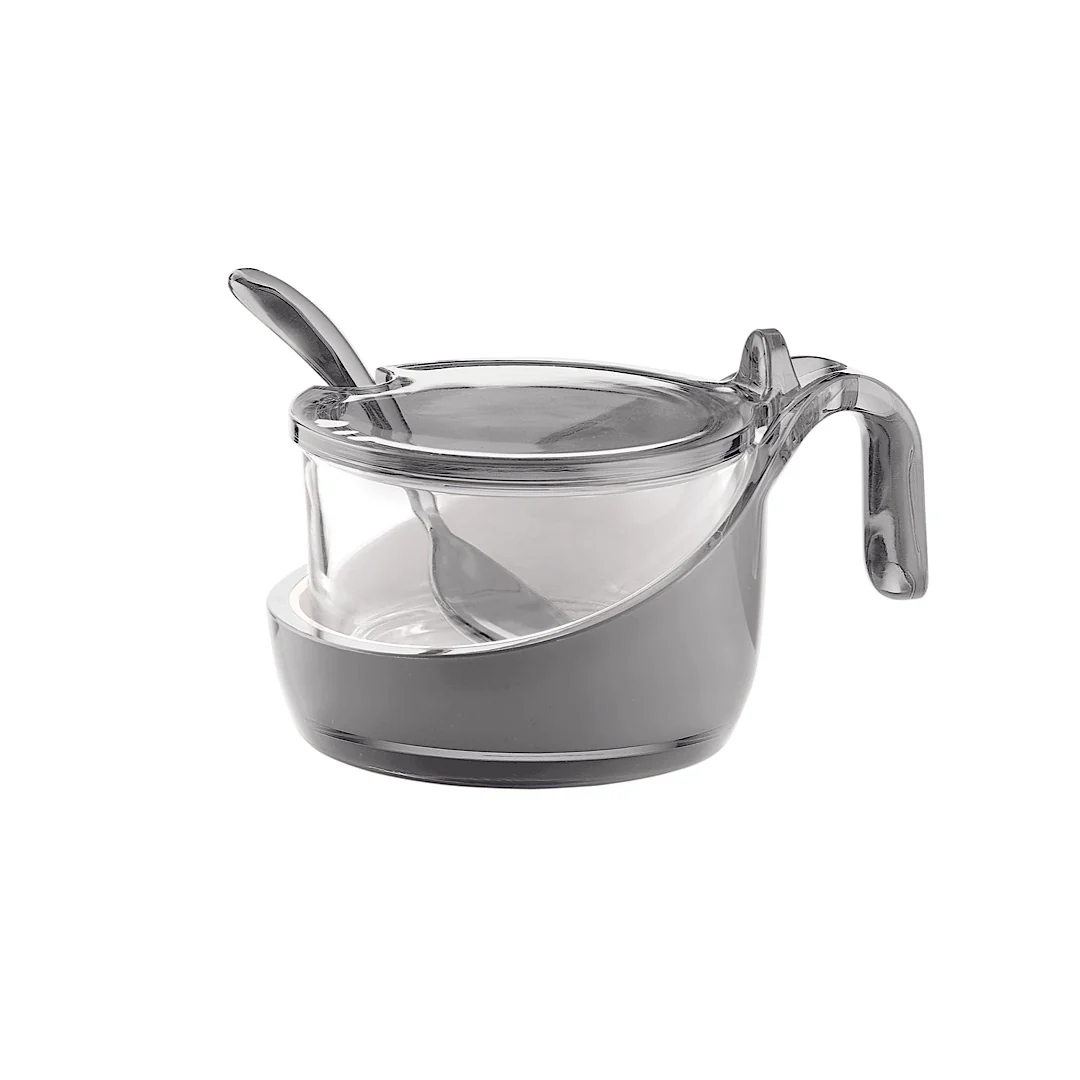 Two-Tone Parmesan Server W/Teaspoon - Inhomebuy