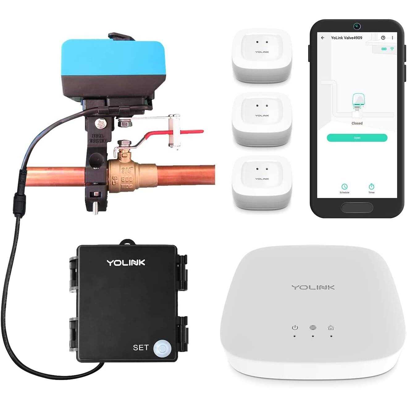 Yolink 1000 ft. Smart Outdoor Temperature Sensor with Probe, Long Range, High and Low Alarm - Inhomebuy