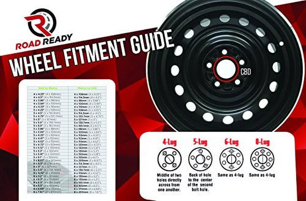 Wheel Rim for 1993-2002 Toyota Corolla 14 in Black Steel Rim Direct Fit - Inhomebuy