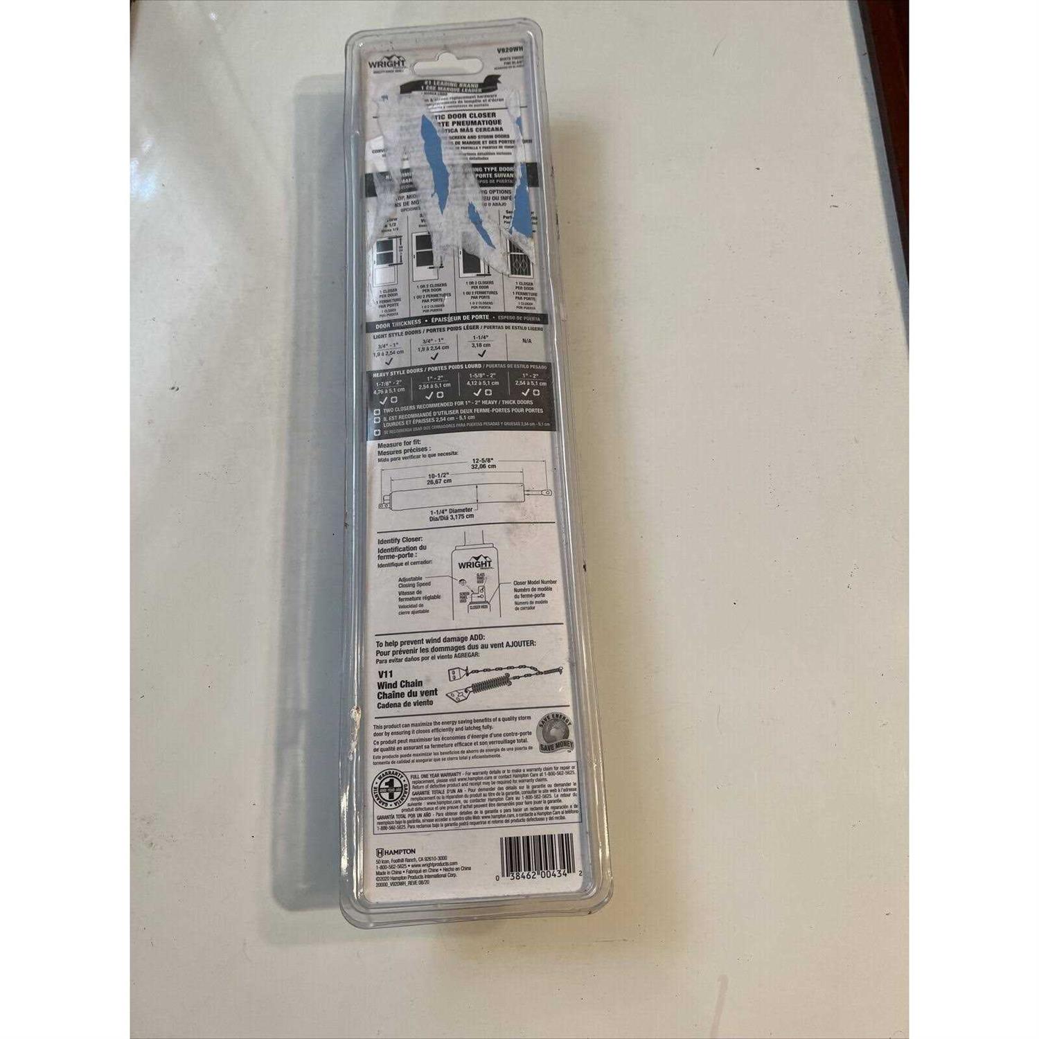 Wright Products Screen and Storm Locking Door Latch - Inhomebuy