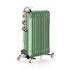 Vintage Oil Radiator 11 fins 2500W GREEN - Inhomebuy