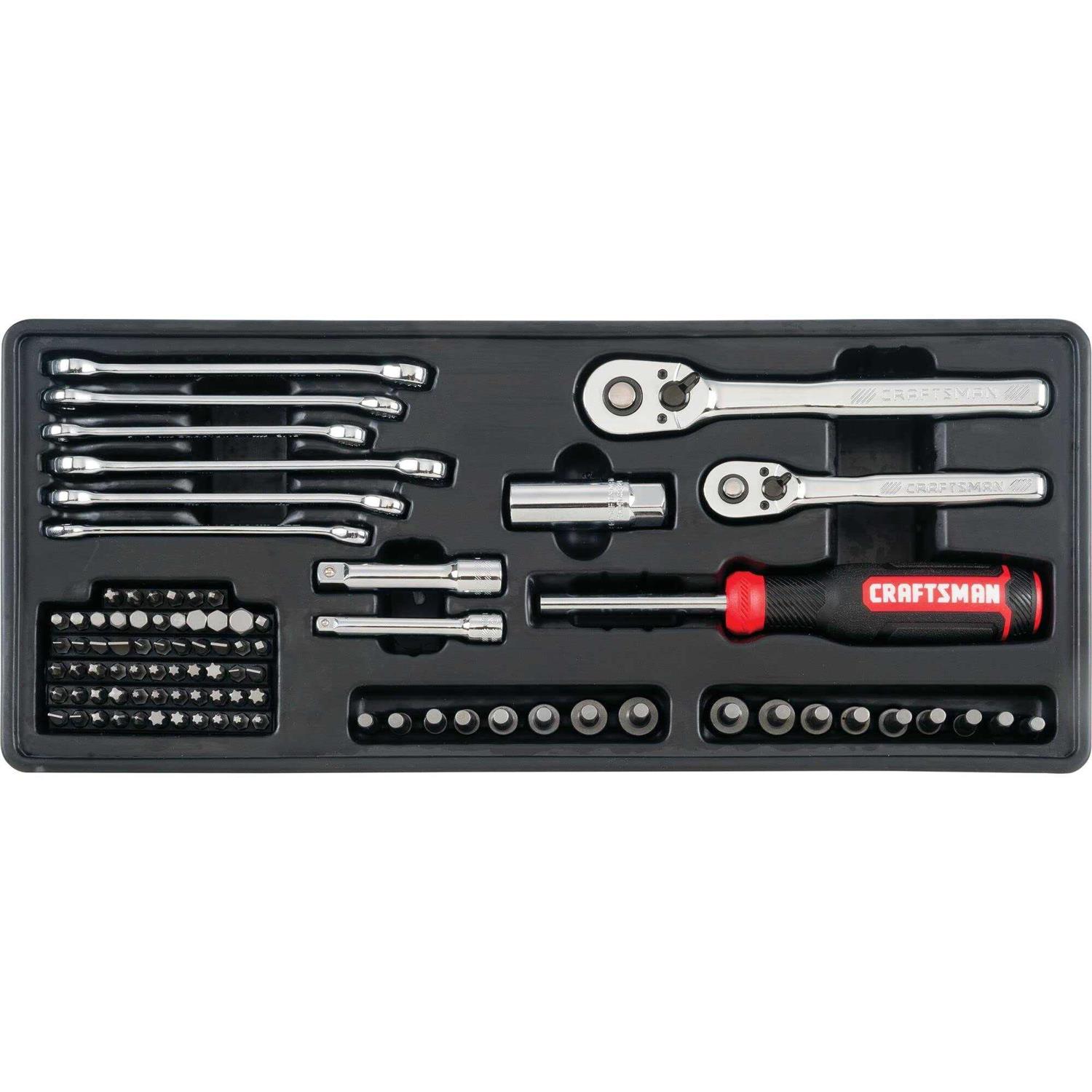 Craftsman Mechanic Tool Set 104 Pieces - Inhomebuy