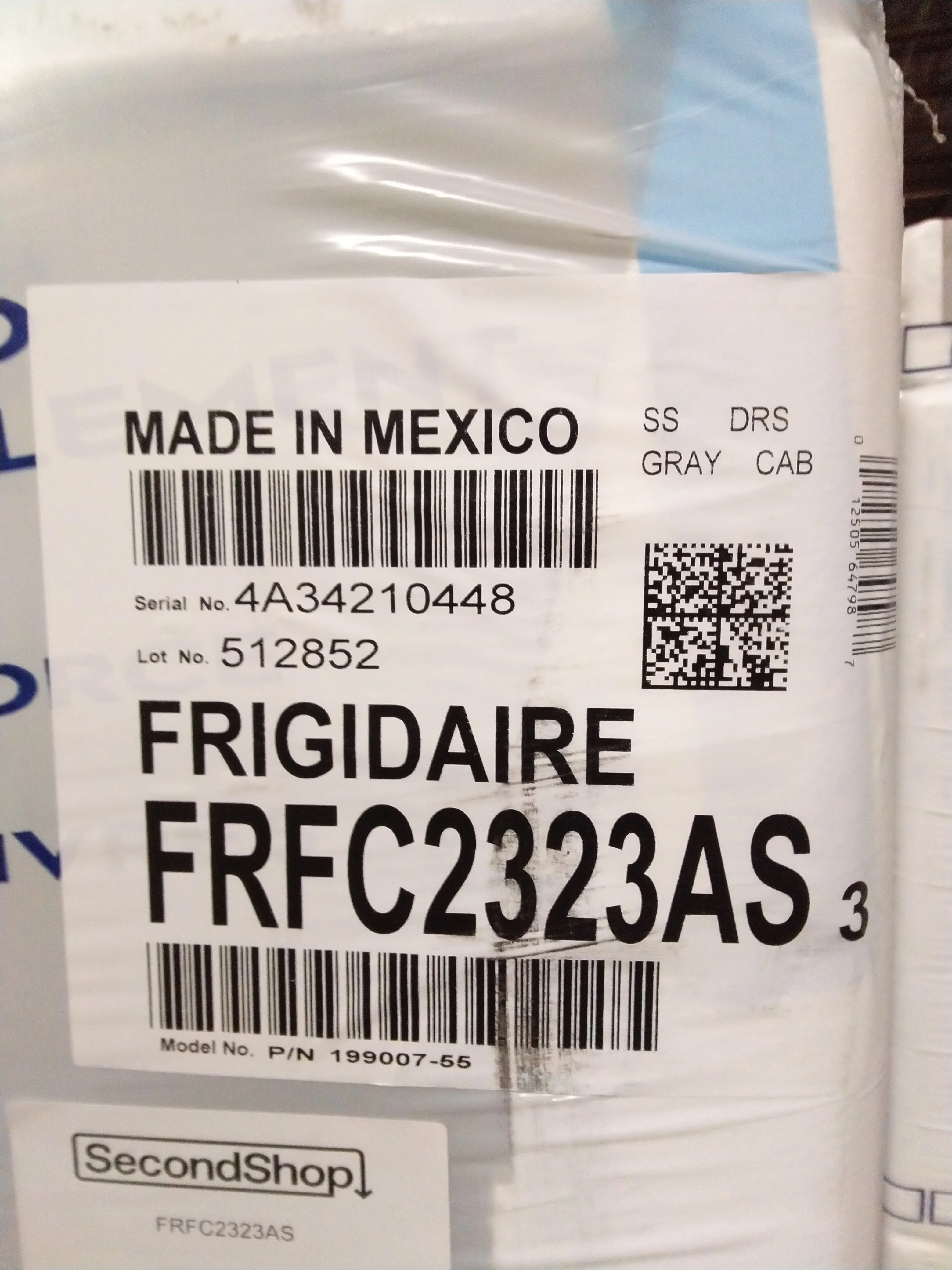FRIGIDAIRE 36 IN. 22.6 CU FT. STAINLESS STEEL COUNTER-DEPTH FRENCH DOOR REFRIGERATOR - FRFC2323AS - Inhomebuy