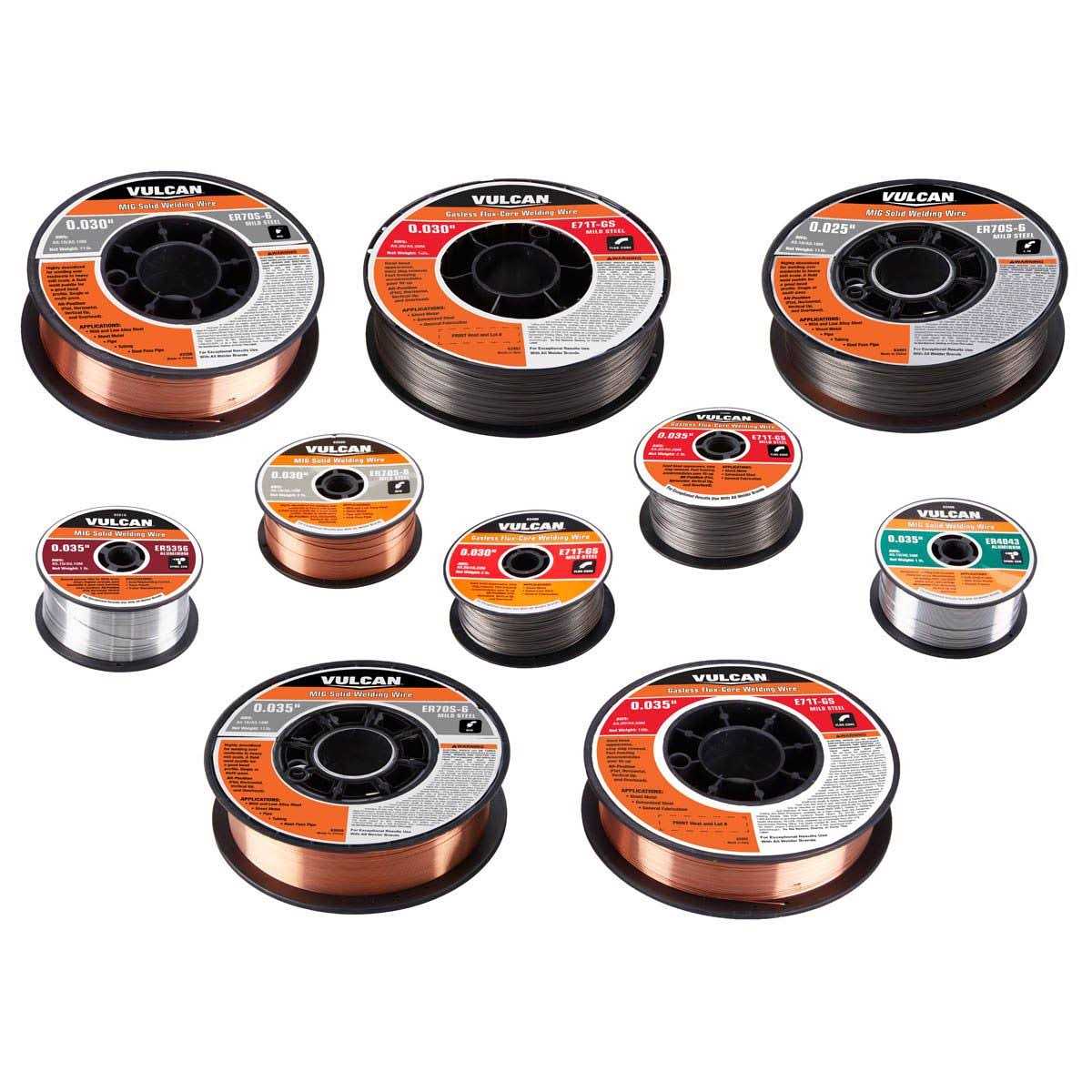 Vulcan 0.030 in. MIG Welding Contact Tips 10 Pk - Inhomebuy