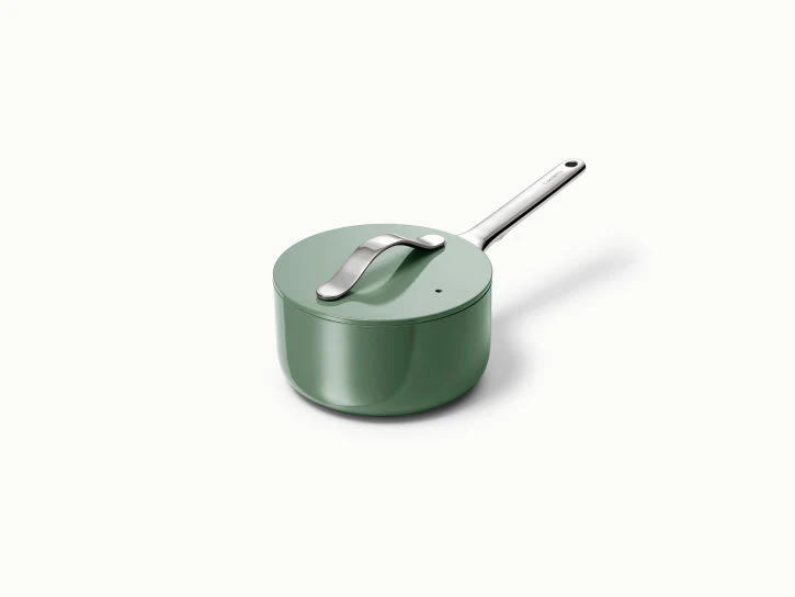 Caraway Mini Sauce Pan in Sage - Inhomebuy