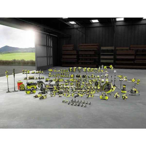 RYOBI ONE+ 18V 18-Gauge Cordless AirStrike Brad Nailer with 1.5 Ah Battery and Charger P321KN - Inhomebuy