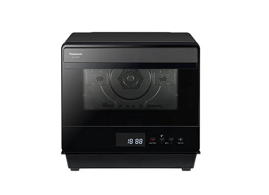 Panasonic Steam Convection Oven: 0.71 cu.ft, 20L,  2-in-1, black | NU-SC180B - Inhomebuy