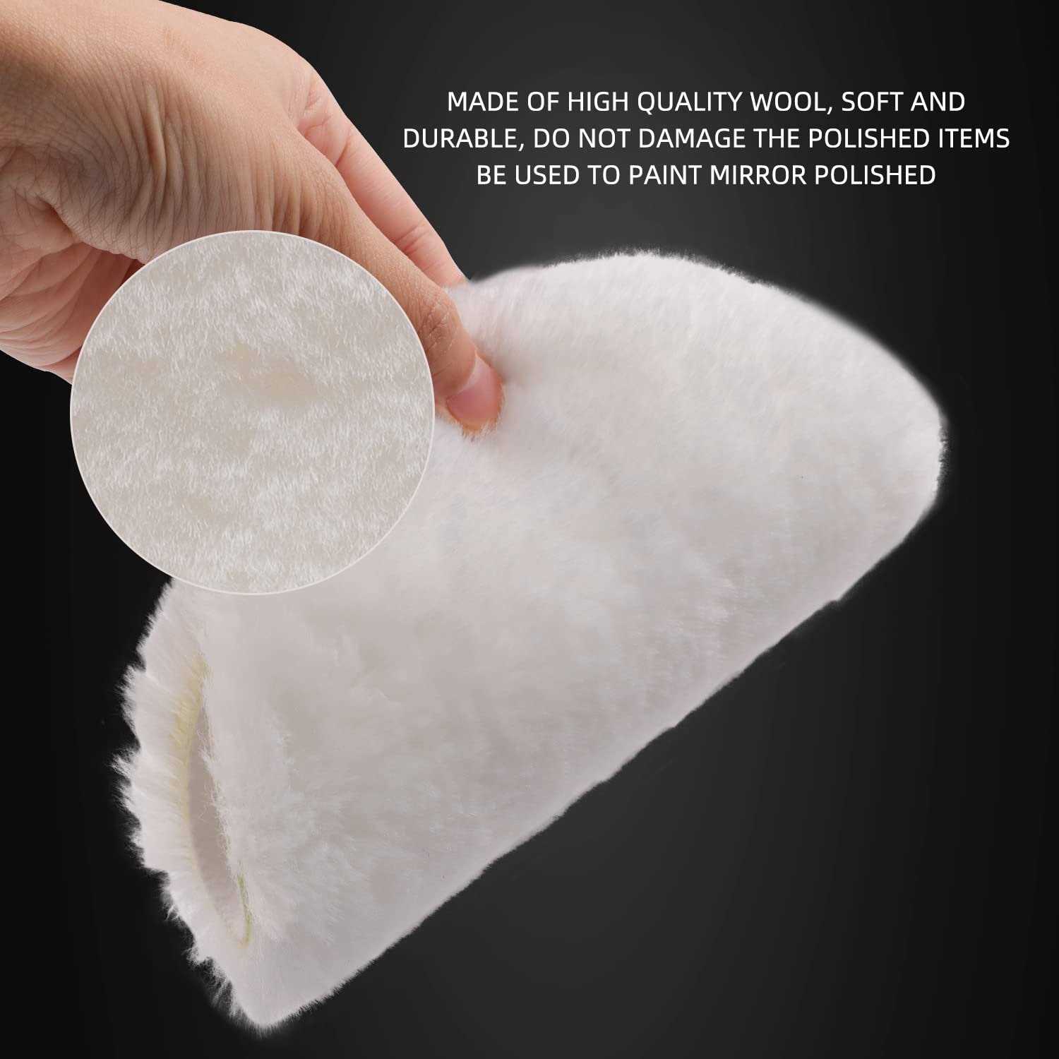 ZFE Buffing Polishing Pads Backing Plate Buffing Pads Polishing Pad Kit for Car - Inhomebuy