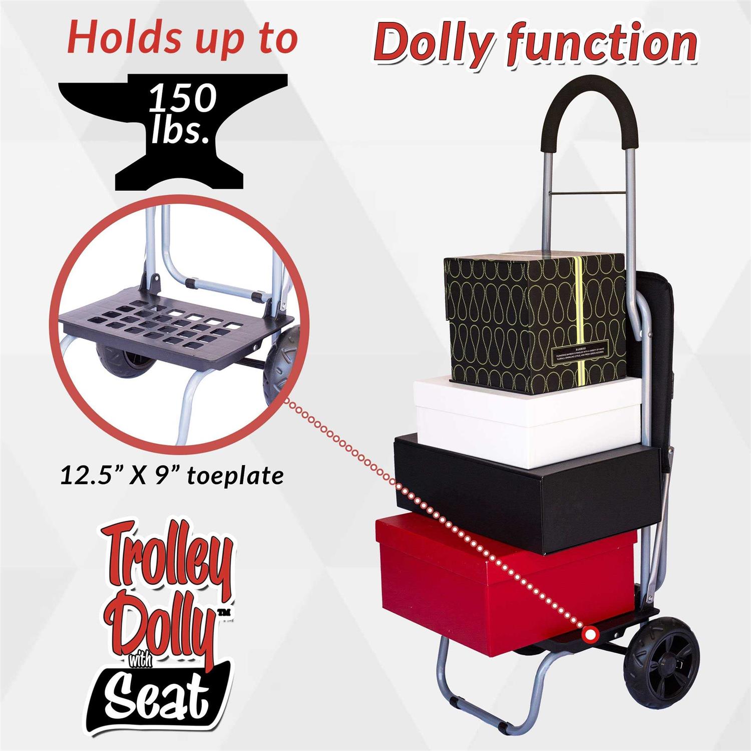 Dbest products Stair Climber Trolley Dolly Laundry Hamper - Inhomebuy