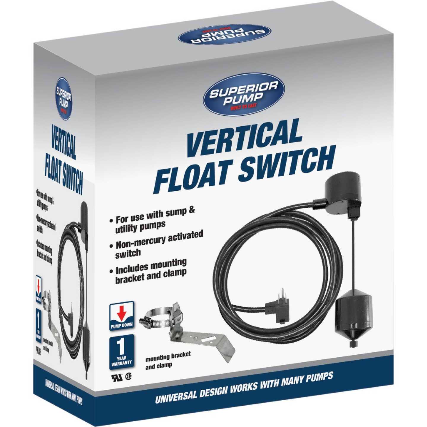 Superior Pump Utility Pump 1/6 HP Thermoplastic Oil Free 91016 - Inhomebuy