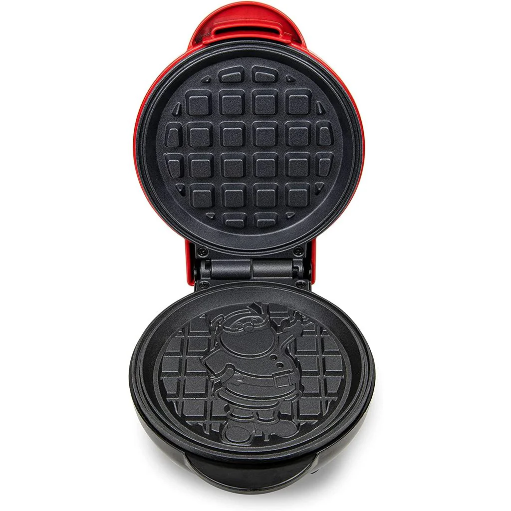 MyMini Personal Electric Santa Waffle Maker - Inhomebuy