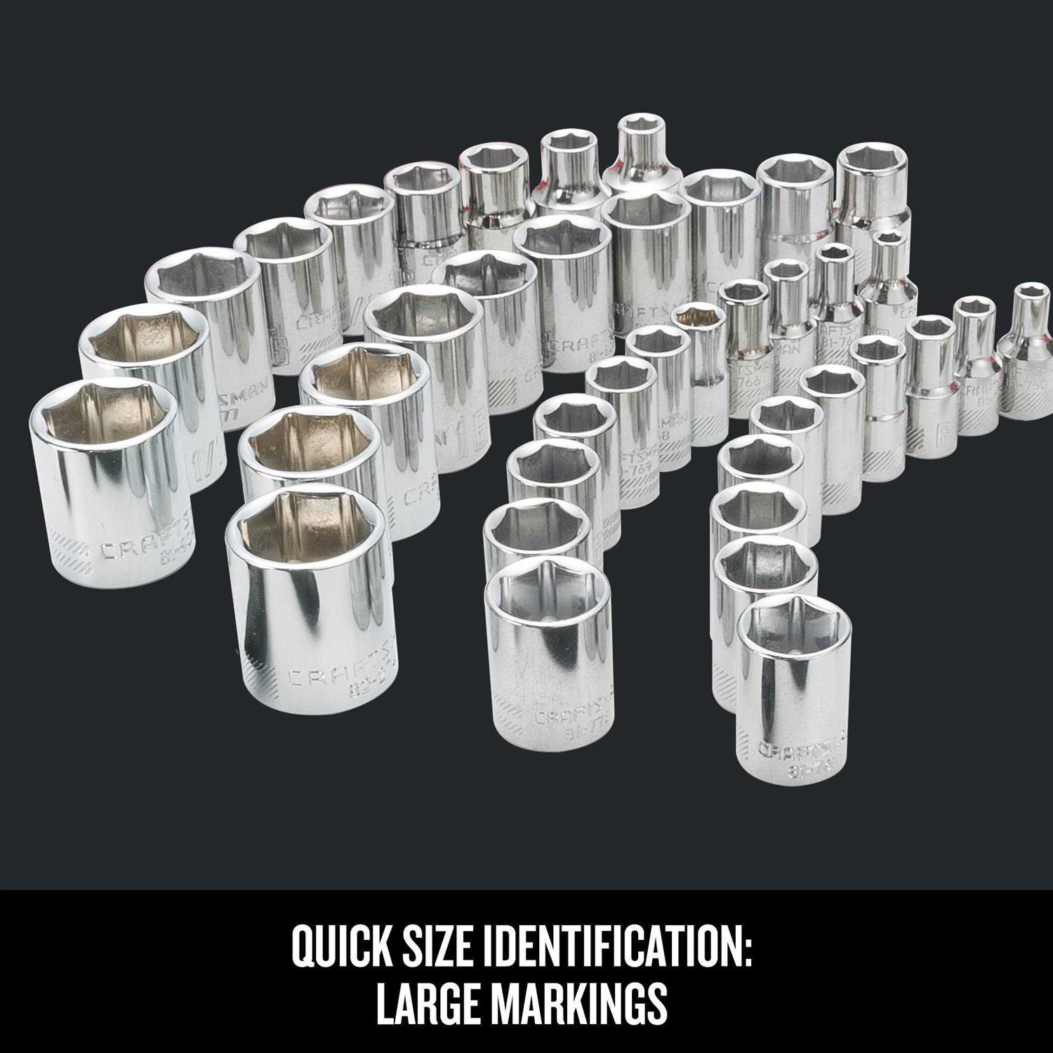 CRAFTSMAN Home Tool Kit / Mechanics Tools Kit 57-Piece - Inhomebuy