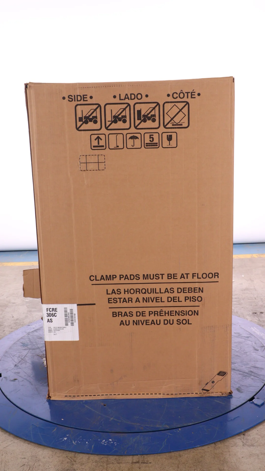 FRIGIDAIRE 30 IN 5.3 CU FT. ELECTRIC FREESTANDING RANGE WITH EVENTEMP COOKTOP - FCRE306CAS - Inhomebuy