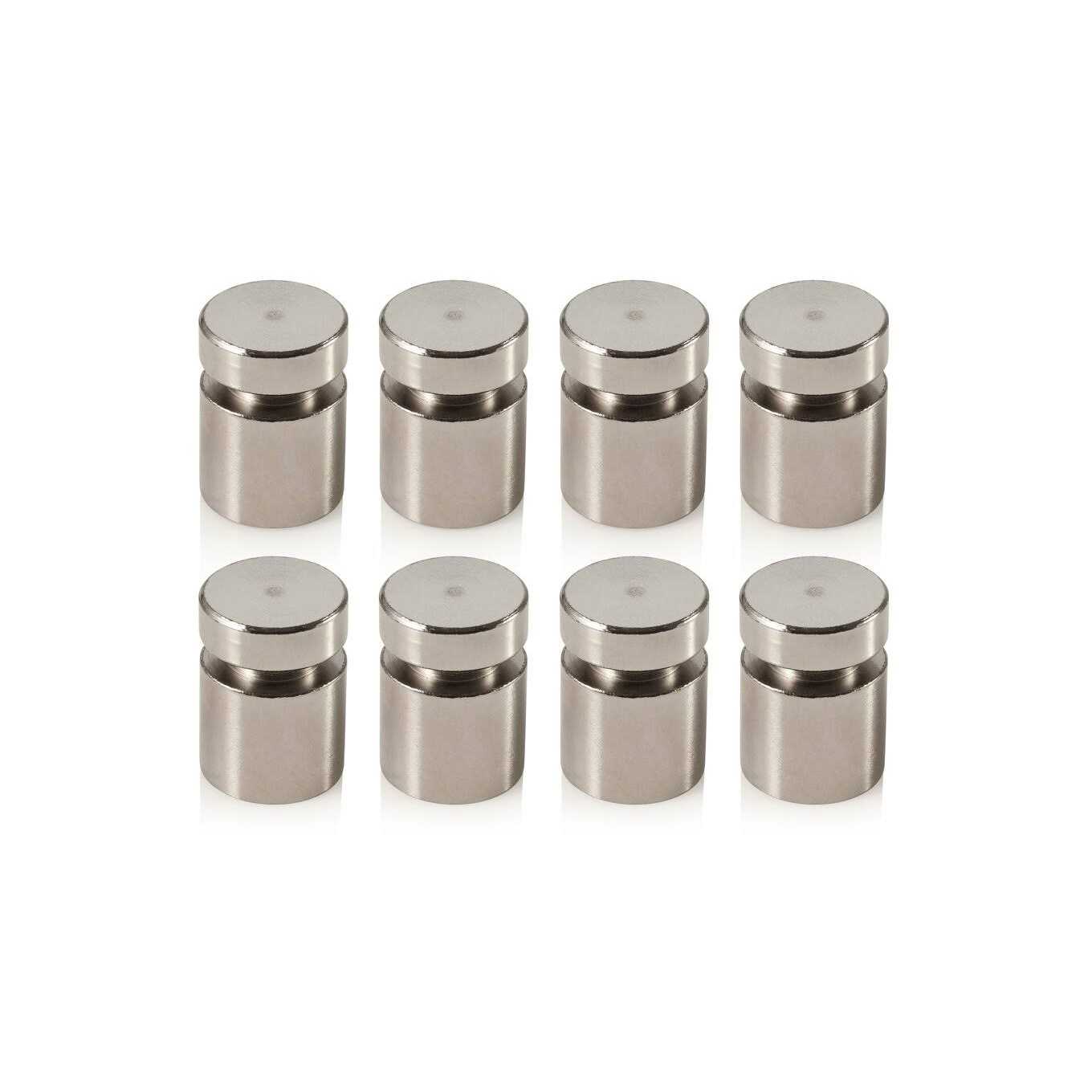 Quartet Set Glass Board Mounting Hardware Polished - Inhomebuy