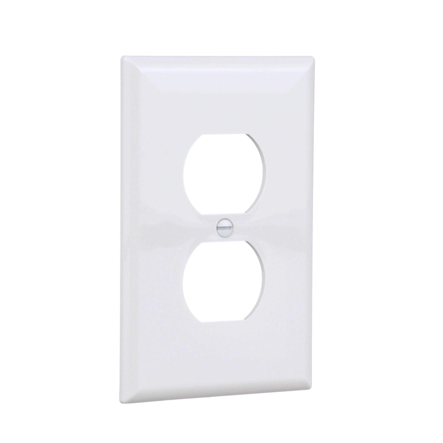 Eaton 1-Gang Midsize Duplex Wall Plate - Inhomebuy