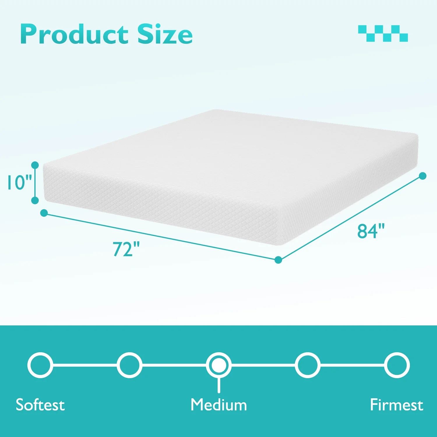 YRLLENSDAN 6 Inch Gel Memory Foam Mattress Medium Firm Mattresses Bed-in-a-Box, Twin - Inhomebuy