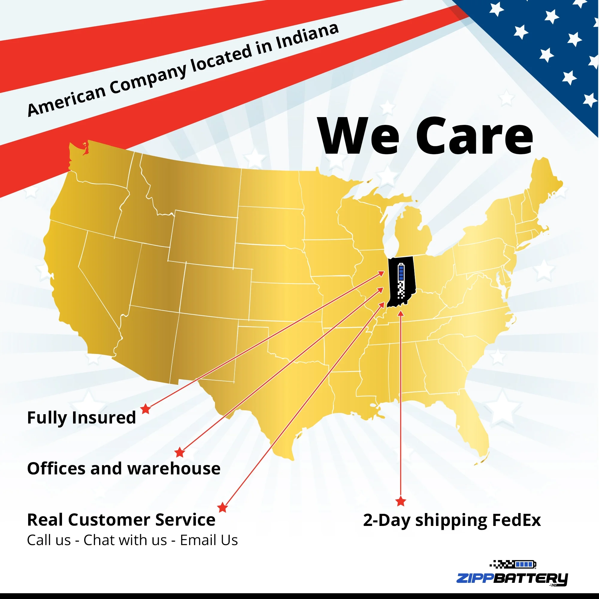 Zipp Battery Ytx4l-bs (4l-bs 12 Volts,3 Ah, 50 Cca) High Performance - Maintenance Free - Sealed AGM Motorcycle Battery - Inhomebuy