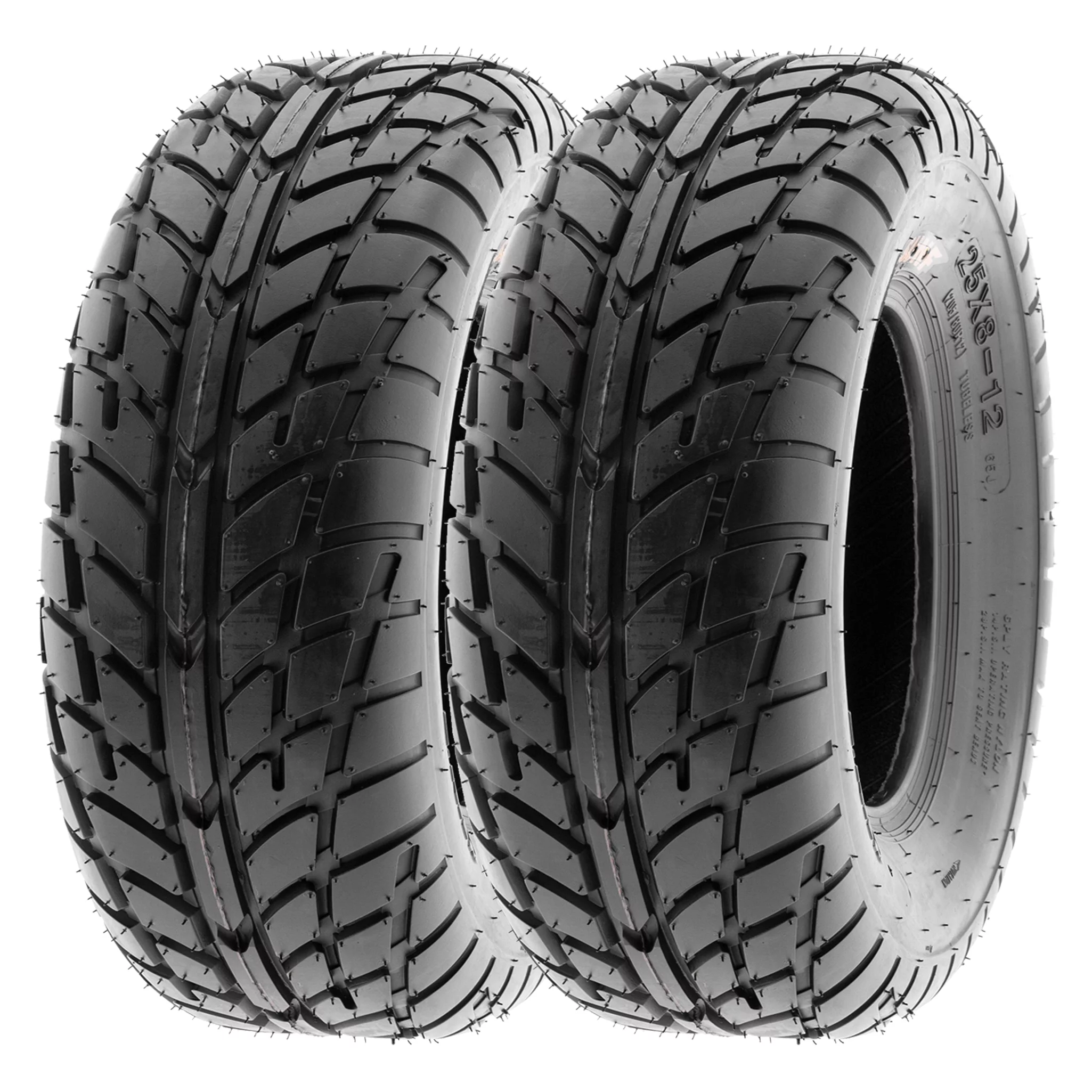SunF All Terrain ATV UTV Sport Tires 23x7-10 23x7x10 6 PR A021 (Pair of 2) - Inhomebuy