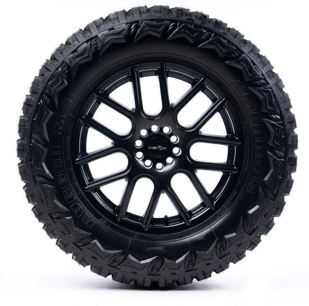 Americus Rugged M/T Mud-Terrain Tire - LT265/70R17 121 Q LRE 10PLY Rated - Inhomebuy