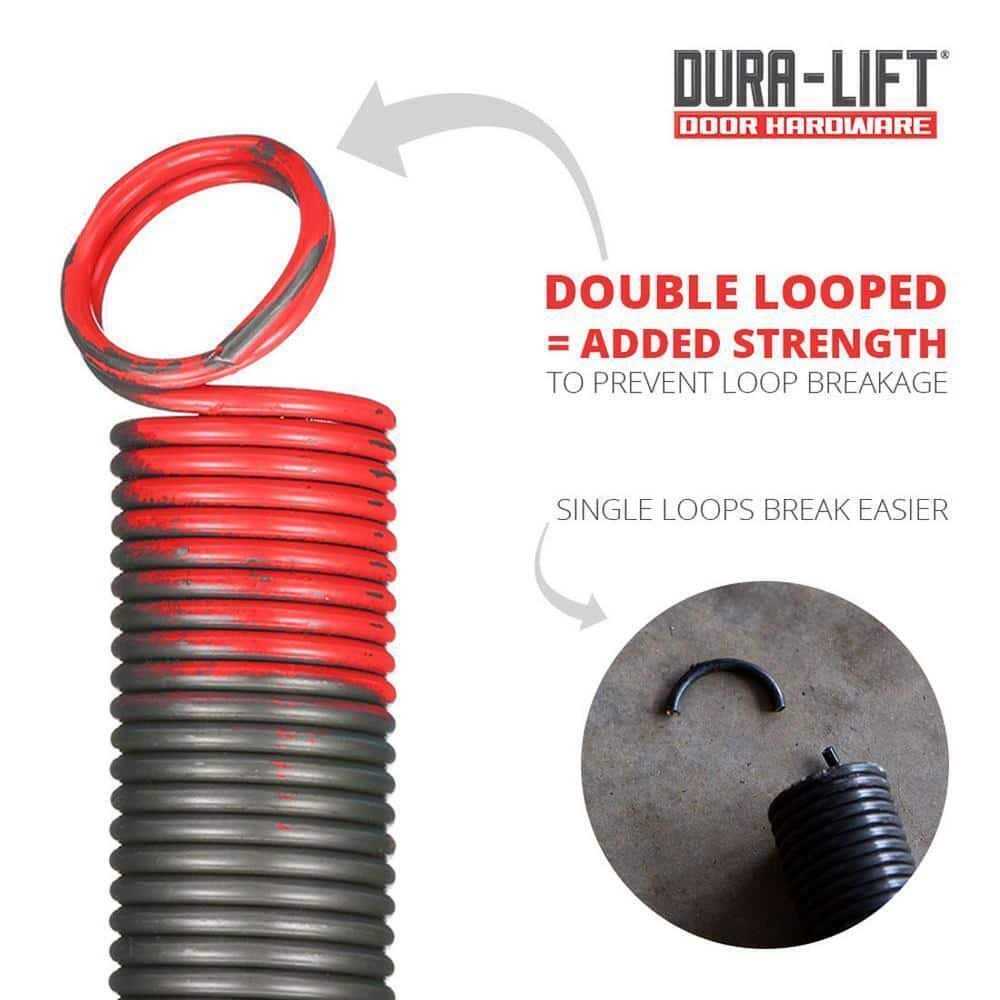 Dura-Lift Heavy Duty Extension Garage Door Spring 2-Pack - Inhomebuy