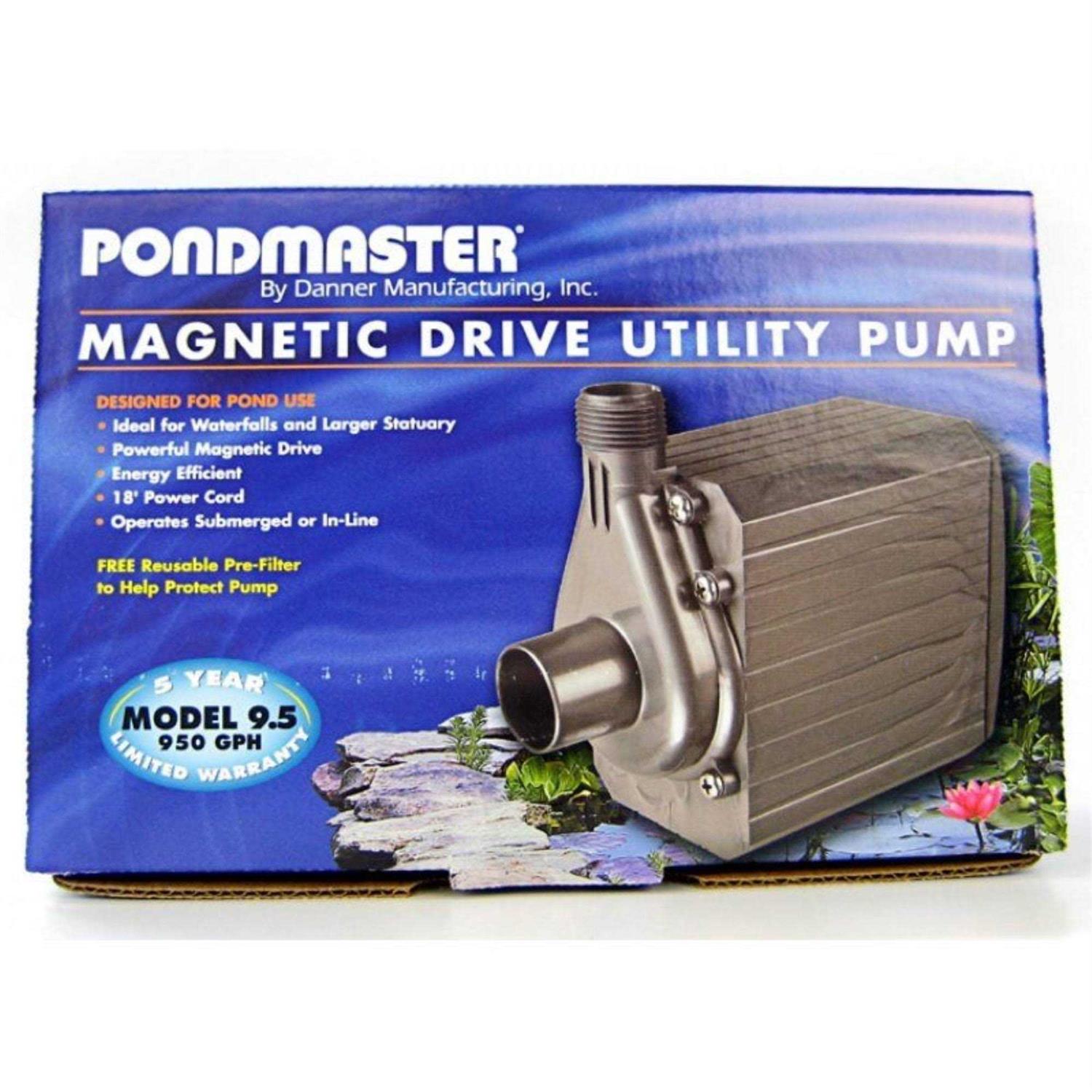 Pondmaster Pond-Mag Magnetic Drive Utility Pond Pump - Inhomebuy