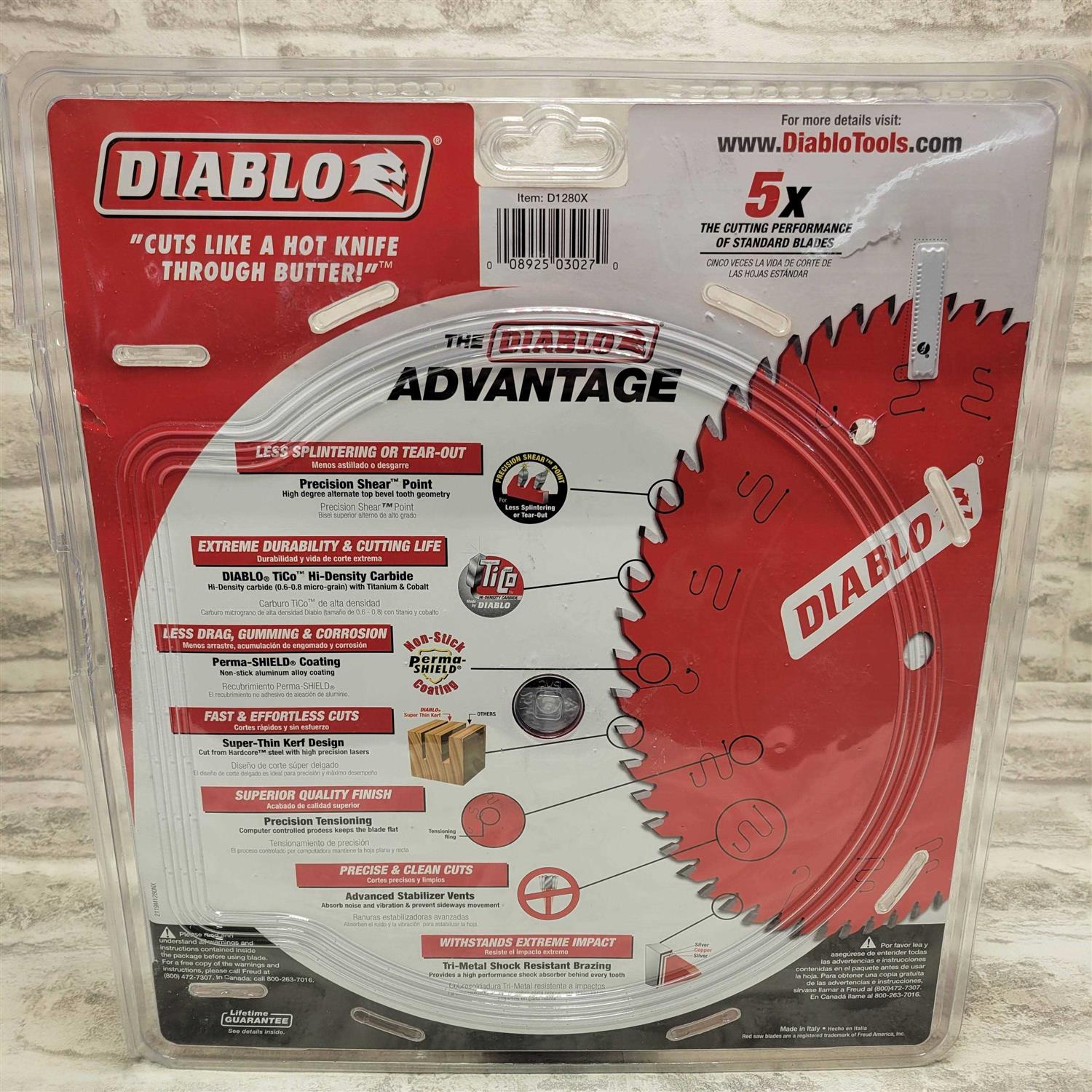 Diablo Fine Finish Saw Blade D1060X - Inhomebuy