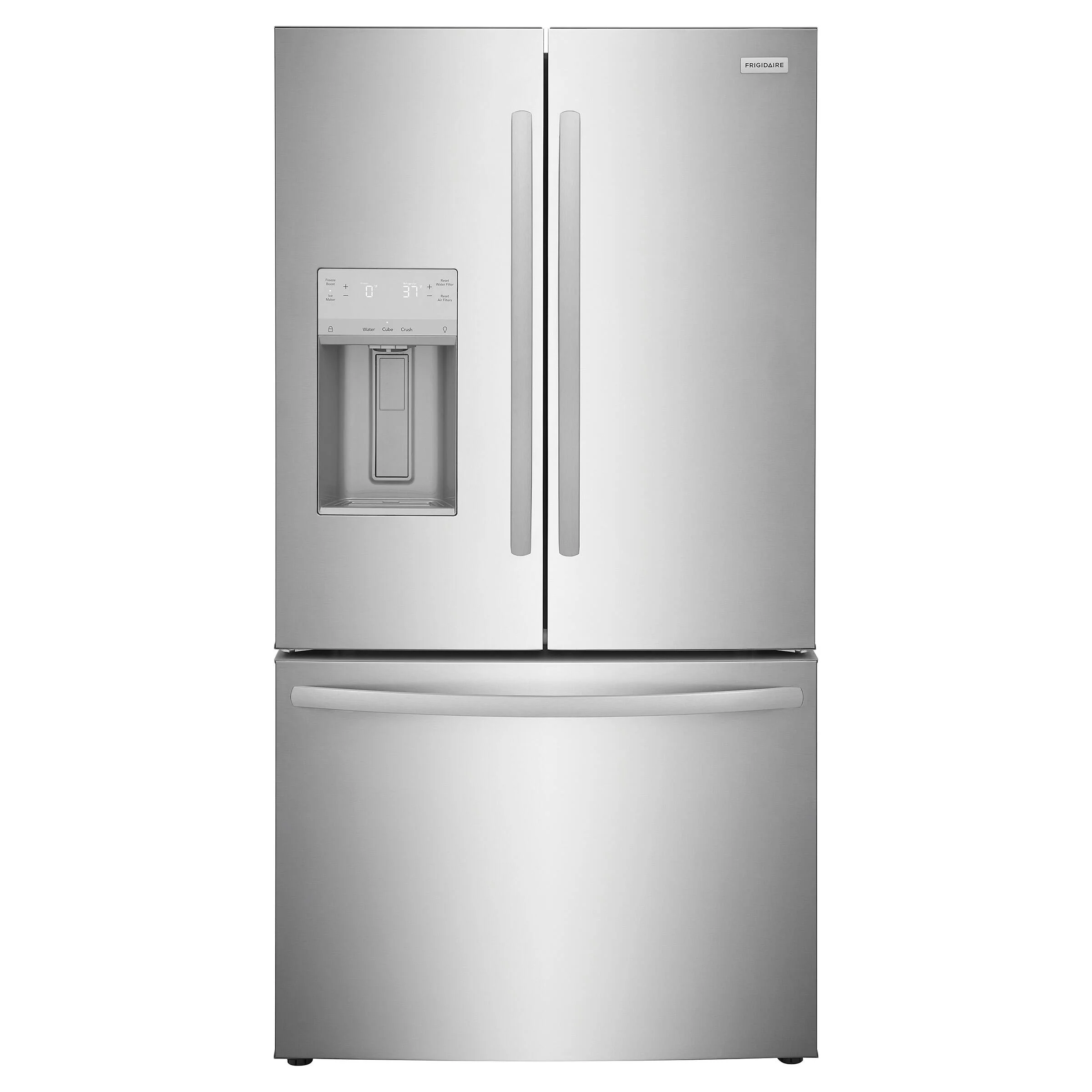 FRIGIDAIRE 36 IN. 22.6 CU FT. STAINLESS STEEL COUNTER-DEPTH FRENCH DOOR REFRIGERATOR - FRFC2323AS - Inhomebuy