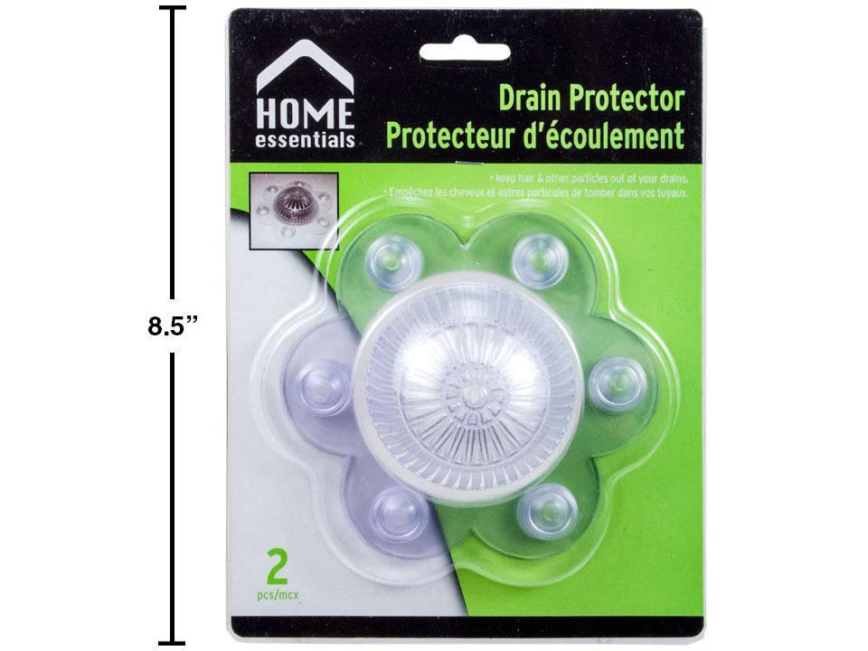 Home Essentials 2pc Drain Protector | 83117 - Inhomebuy