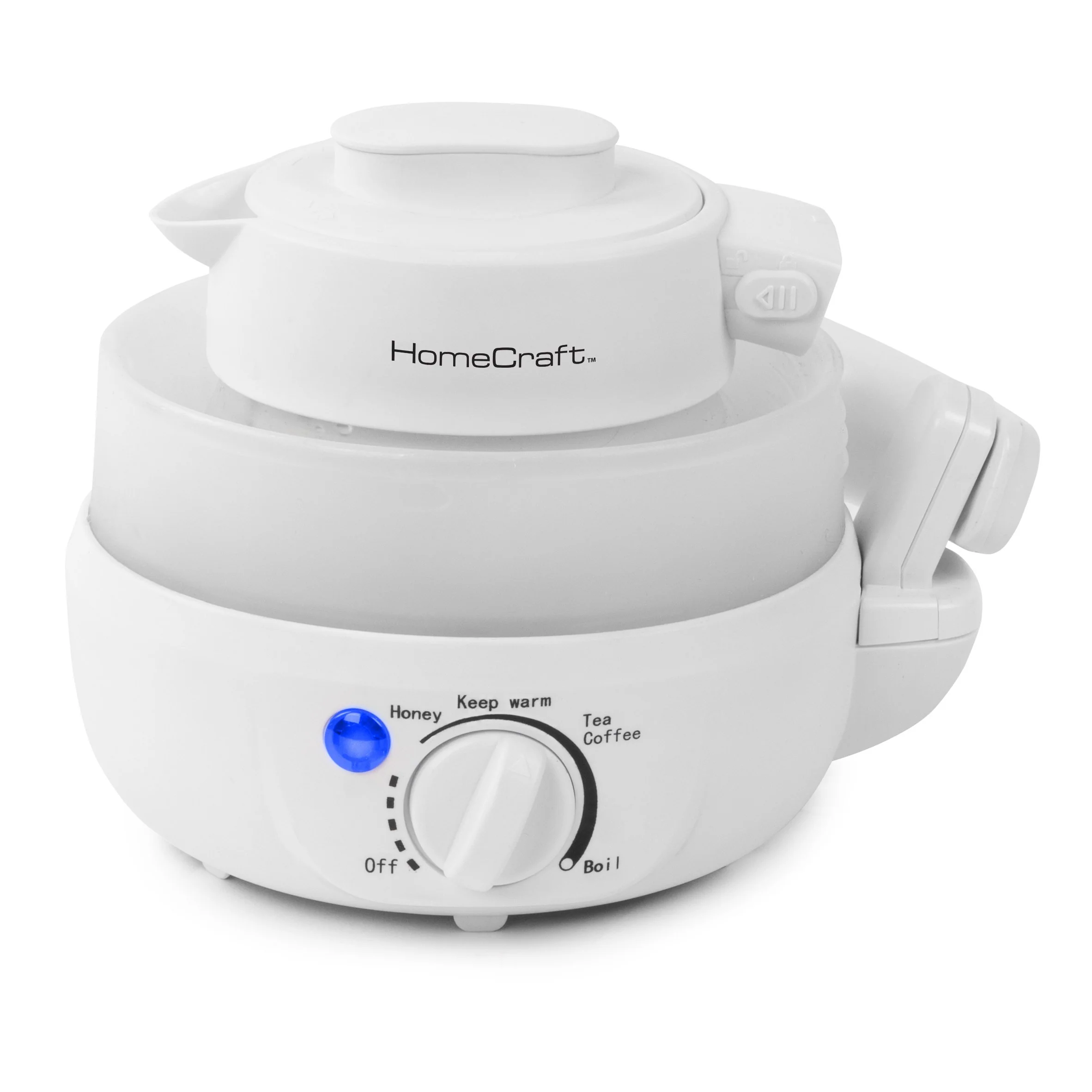HomeCraft 0.6 Liter Collapsible Electric Water Kettle - Inhomebuy