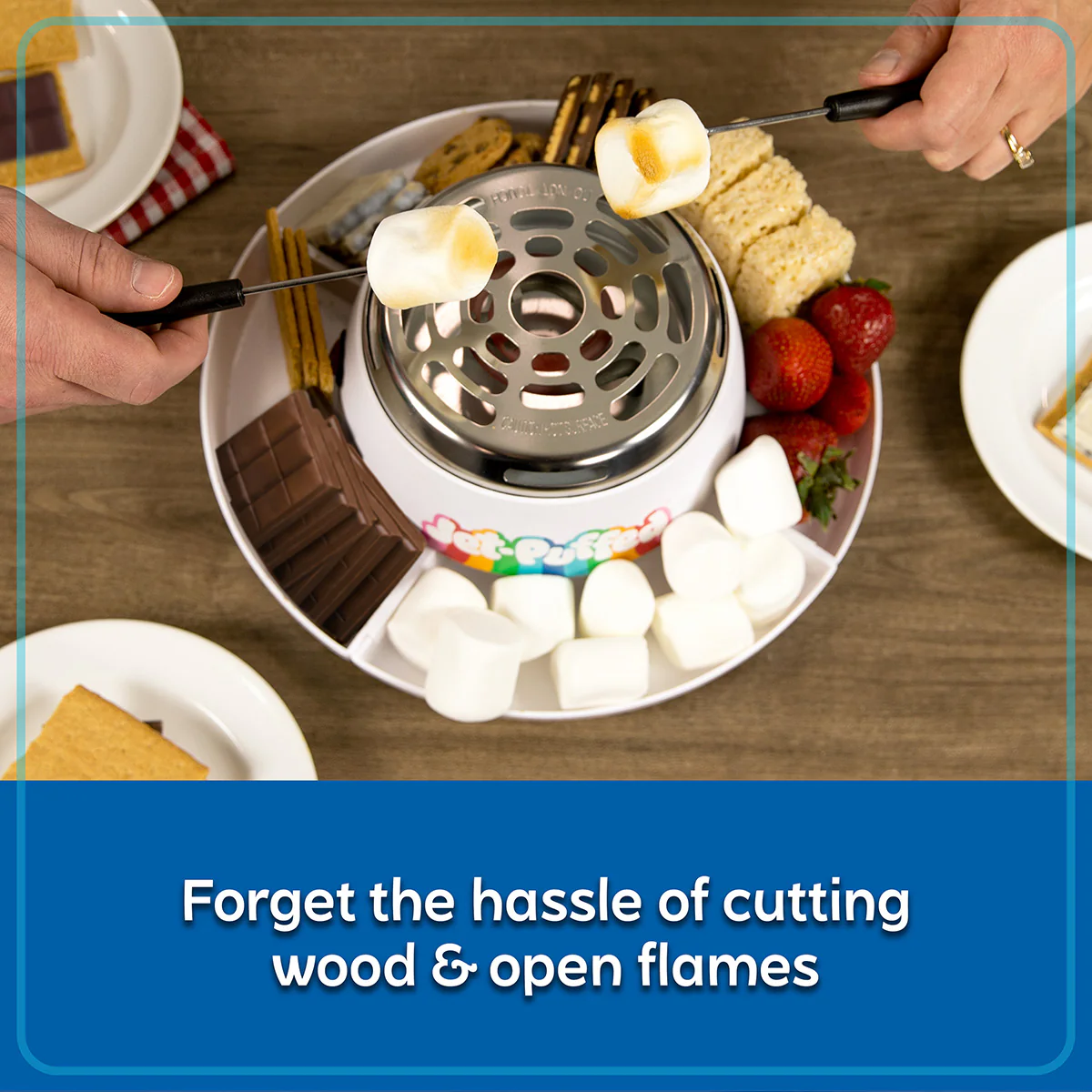 Jet-Puffed Electric S'mores Maker - Inhomebuy