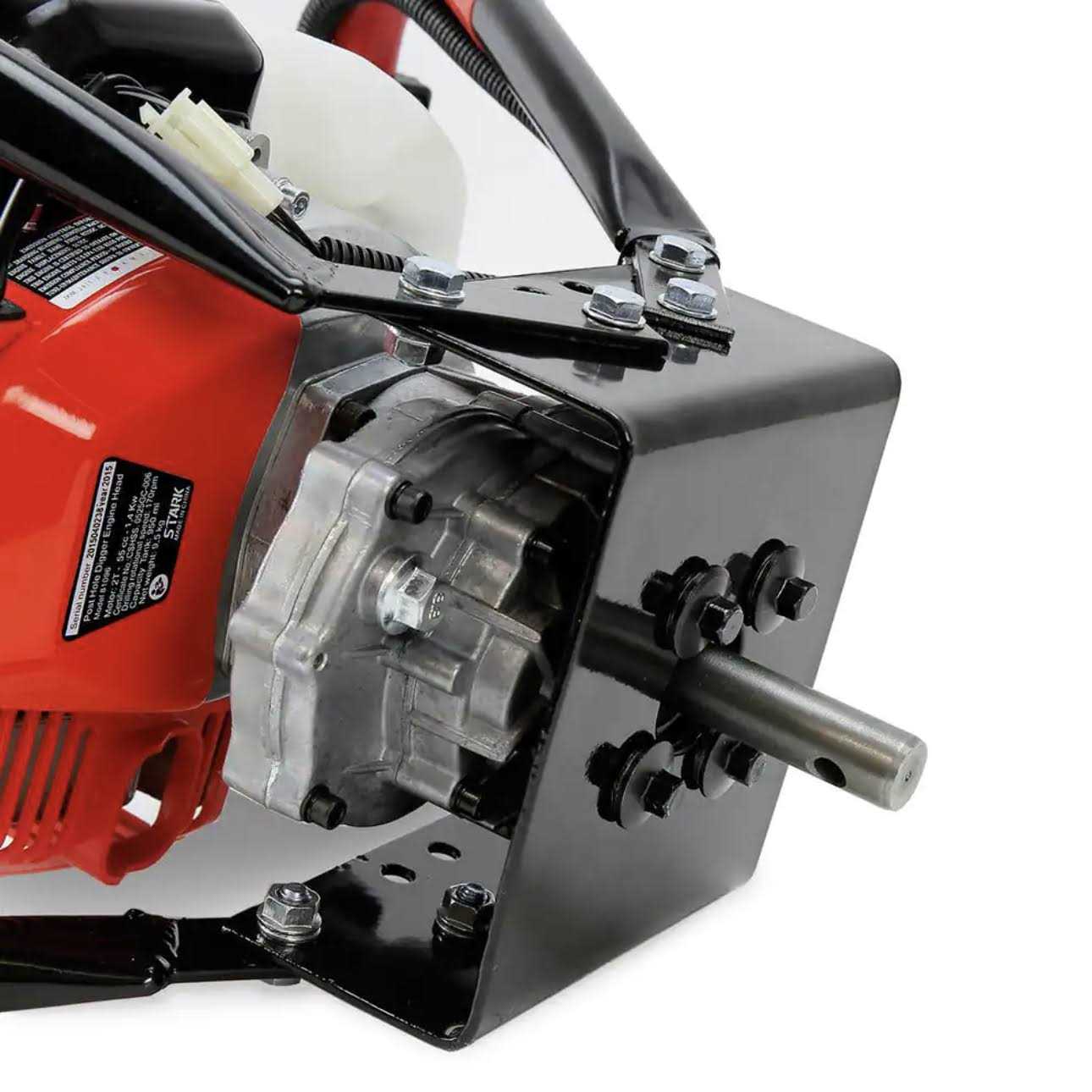 Xtremepowerus 52cc Gas-Powered 2-Stroke T-Post Fence Post Driver with Toolkit and Storage Case - Inhomebuy