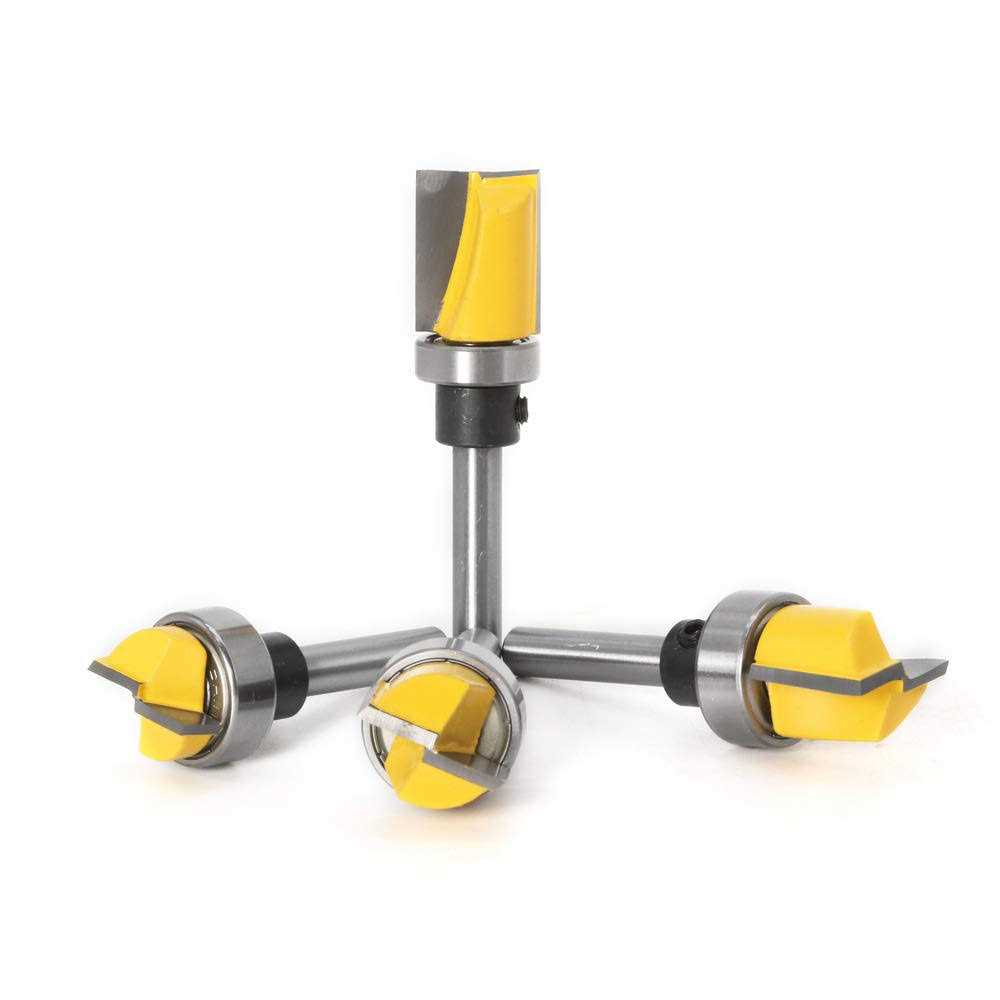 Wolfride 4pcs Long Shank Tungsten Carbide Burr Set 6mm Shank Die Grinder Burr Set for Metal 6-inch Length - Inhomebuy