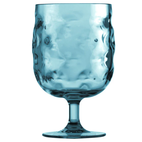 Wine Glass Moon �?Turquoise, 6pcs - Inhomebuy