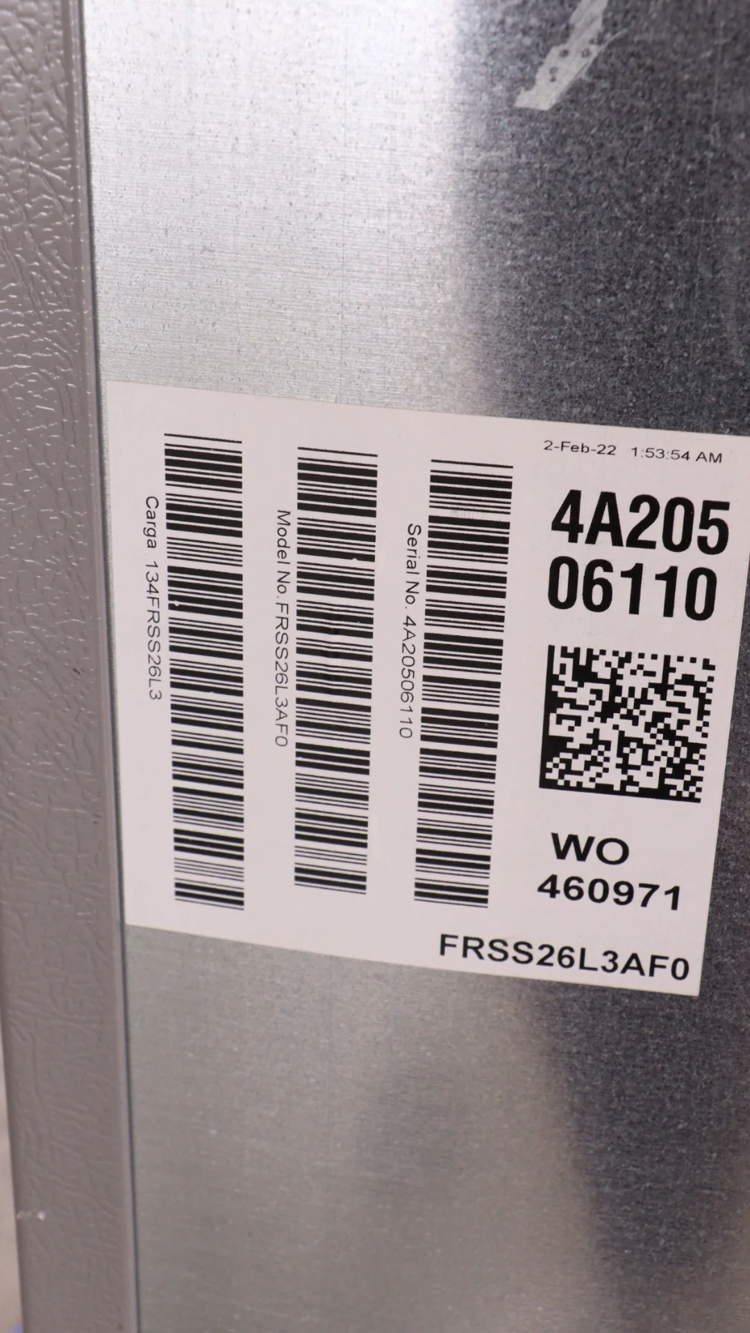FRIGIDAIRE 36 IN 25.6 CU FT. STAINLESS STEEL SIDE-BY-SIDE REFRIGERATOR WITH EXTERIOR WATER AND ICE D - Inhomebuy