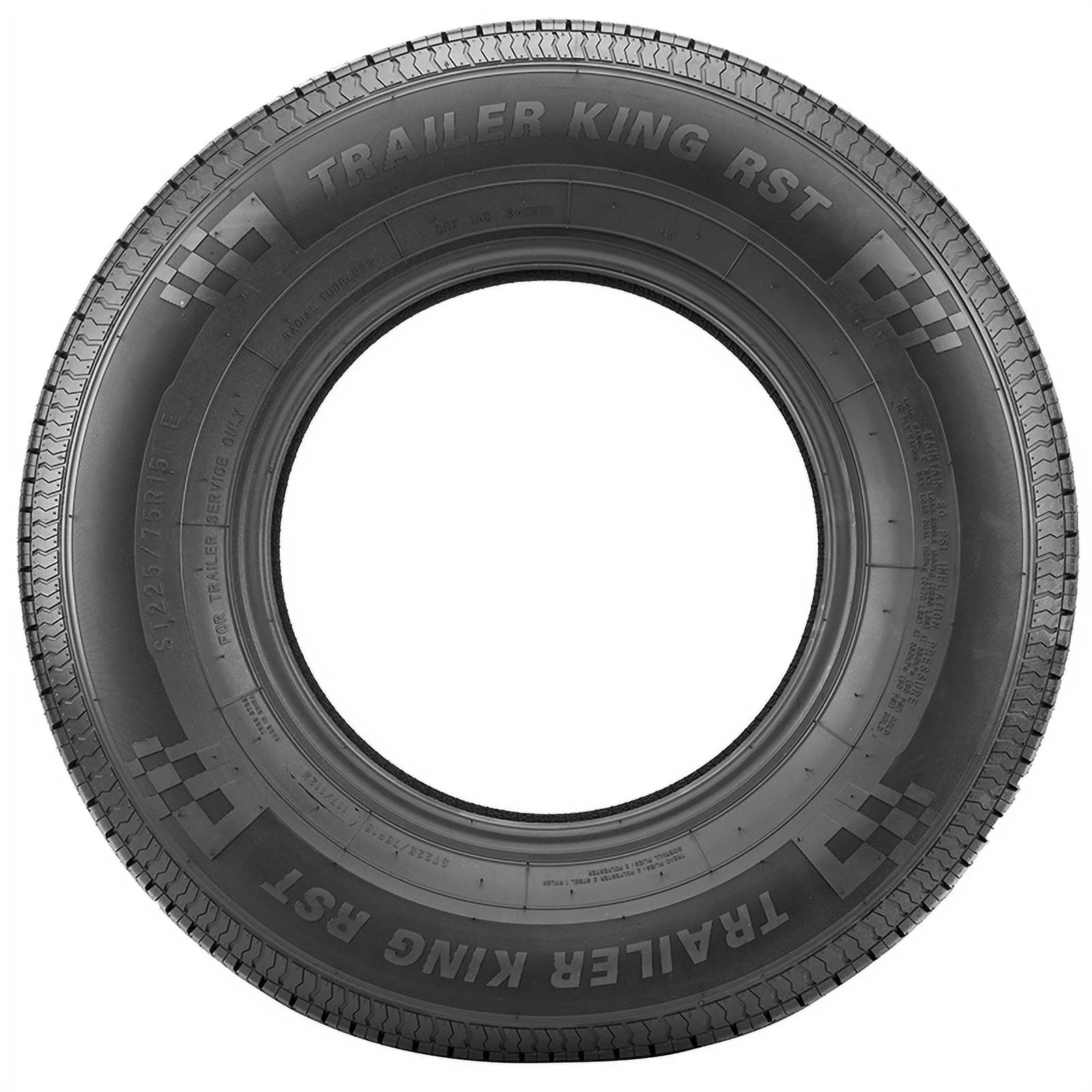 Trailer King RST ST225/75R15 113/108M D Trailer Tire - Inhomebuy