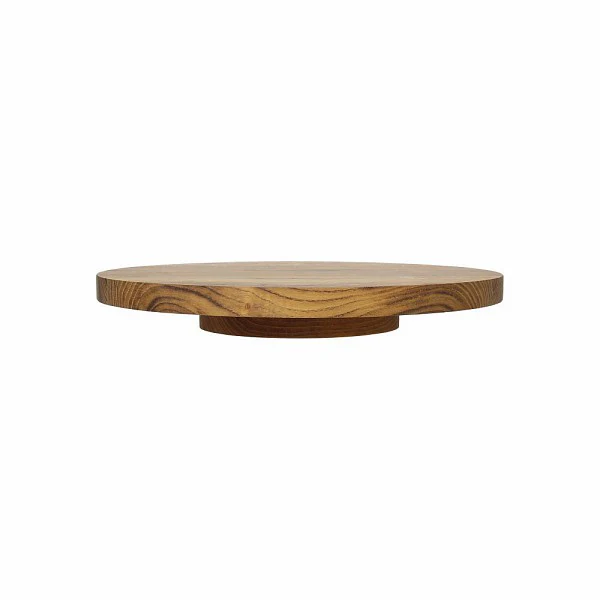 Round Rotate Cutting Board 30 Star bamboo - Inhomebuy