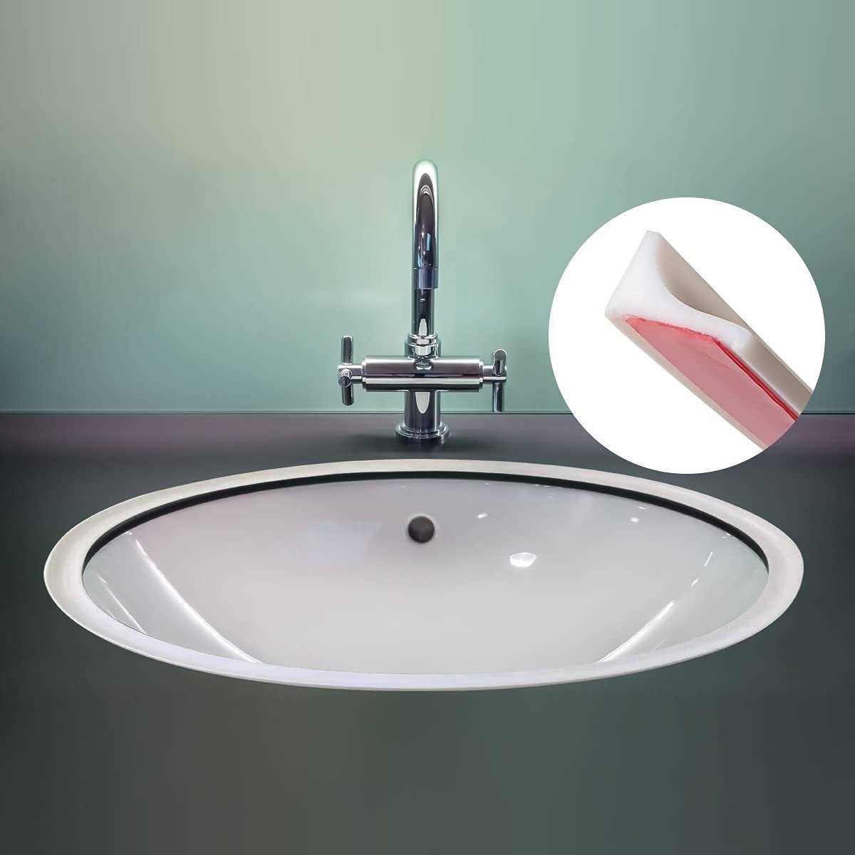zhuohai Water Barrier for Sink Shower Threshold Water Dam Barrier - Inhomebuy