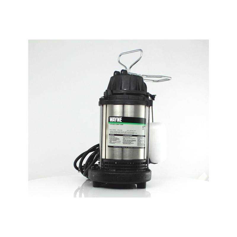 Wayne 3/4 HP Submersible Sump Pump - Inhomebuy